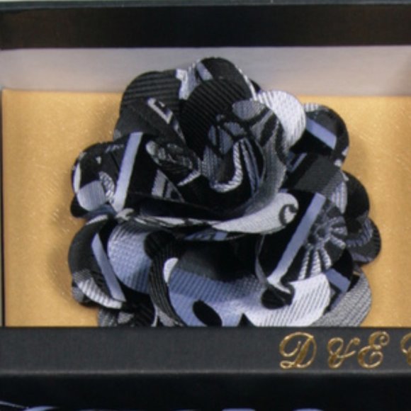 Daniel Ellissa White Black Bow & Neck Tie 6 Set - Picture 3 of 6